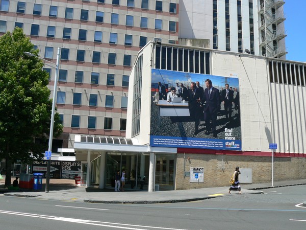 The existing Methodist church chapel on Auckland's Queen Street &#8211; soon set to morph into a 60-site retail centre.